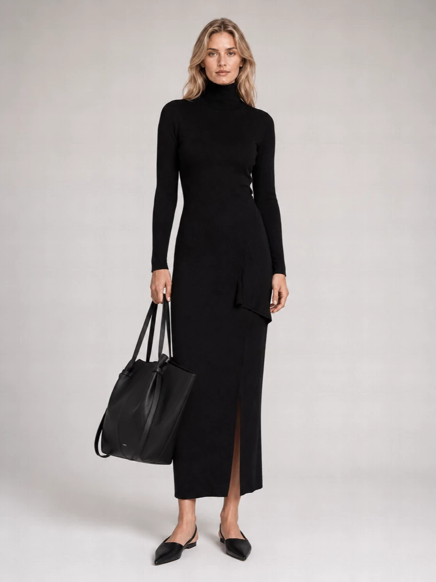 Givenchy Leather Twisted Ribbon Mules