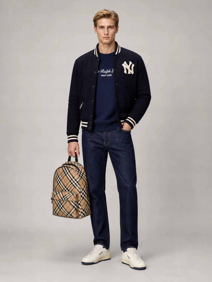 Burberry Check Backpack