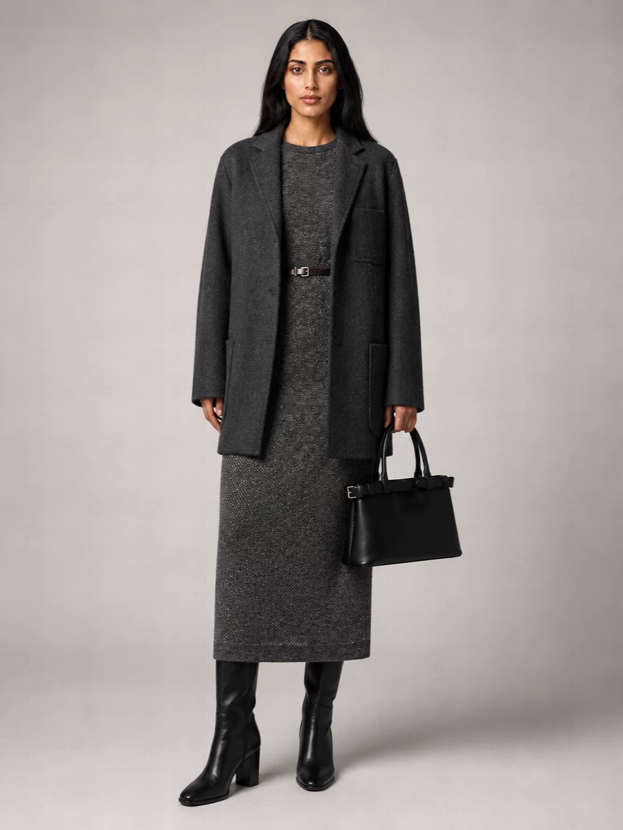 Prada single-breasted coat