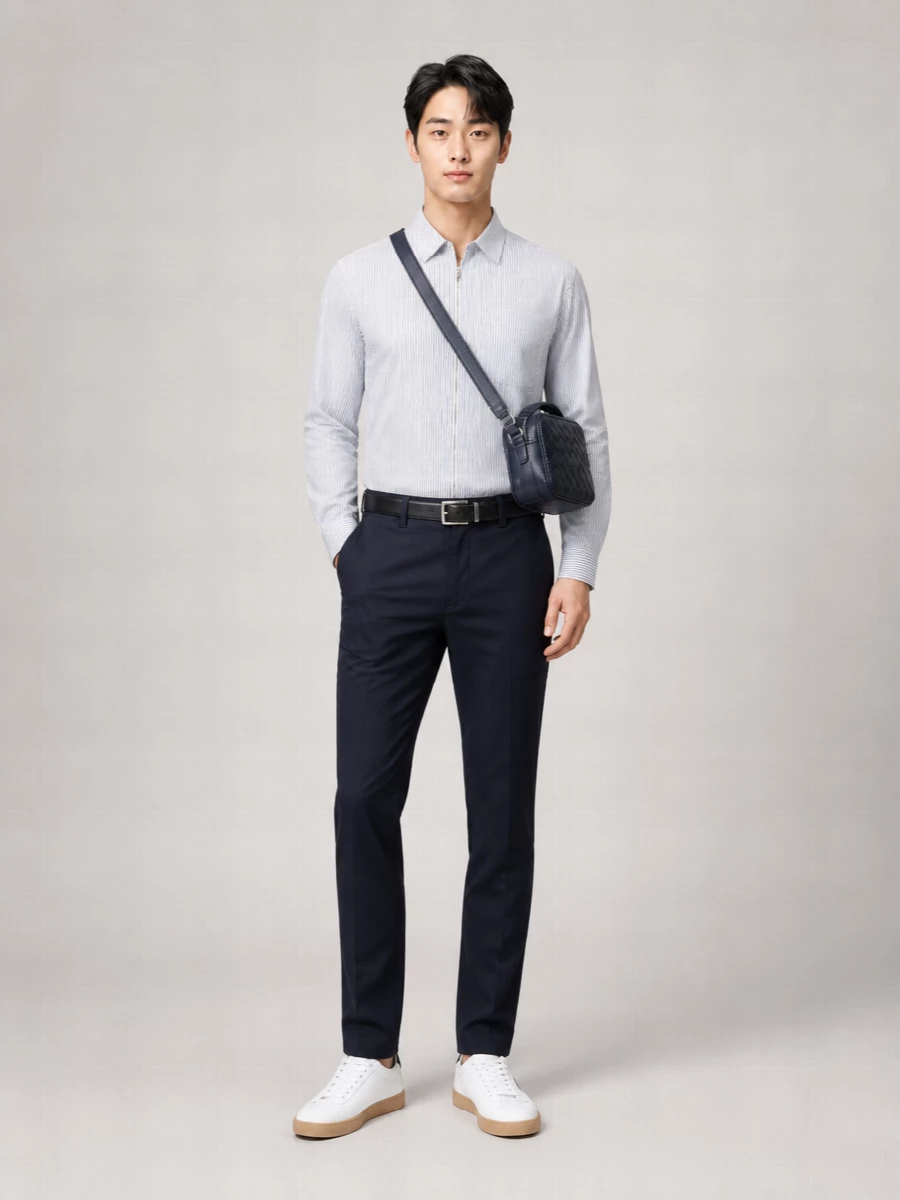Prada Slim-Fit Chino Trousers