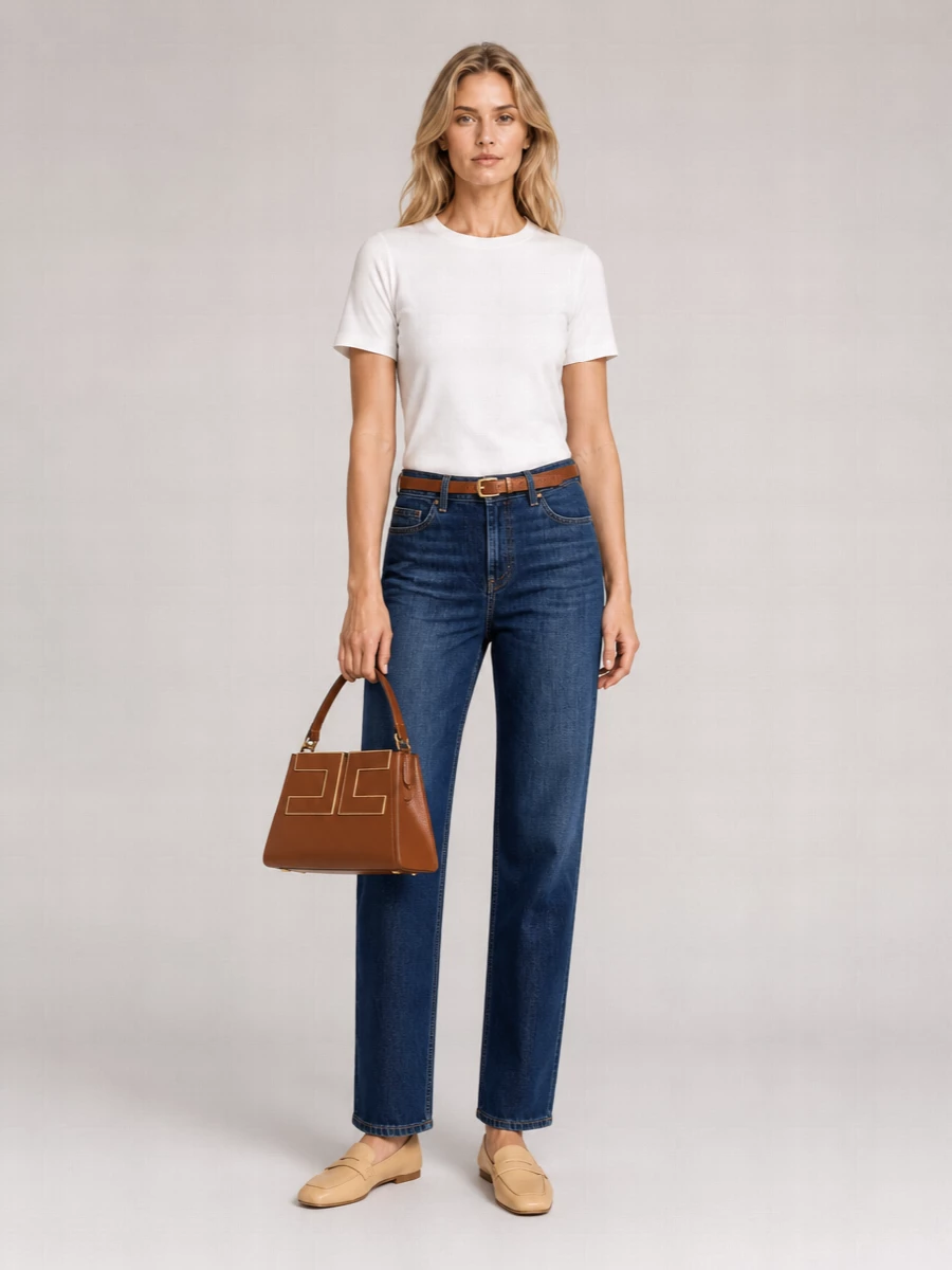Elisabetta Franchi Cotton Printed T-Shirt