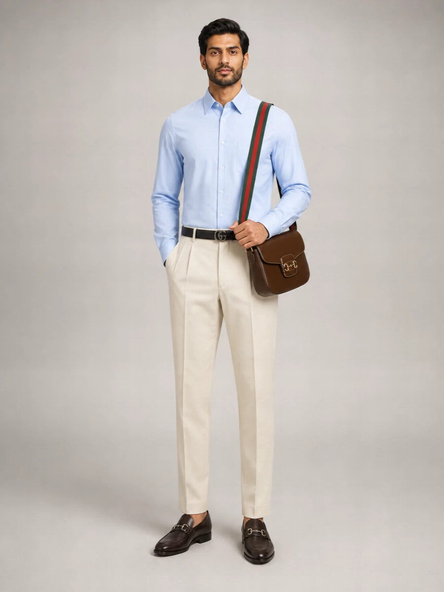 Gucci Cotton Gg Poplin Shirt