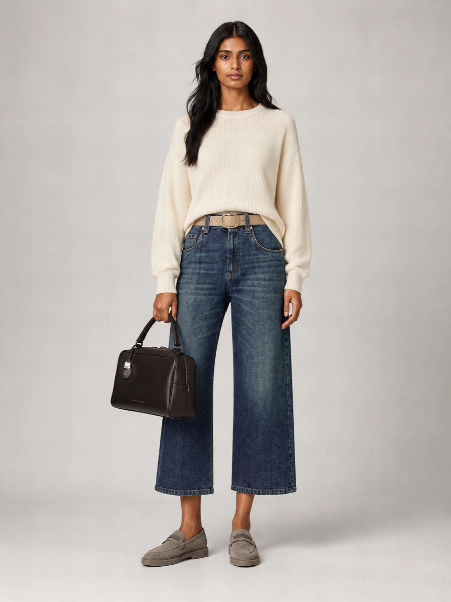 Brunello Cucinelli Square Jeans Belt Loops