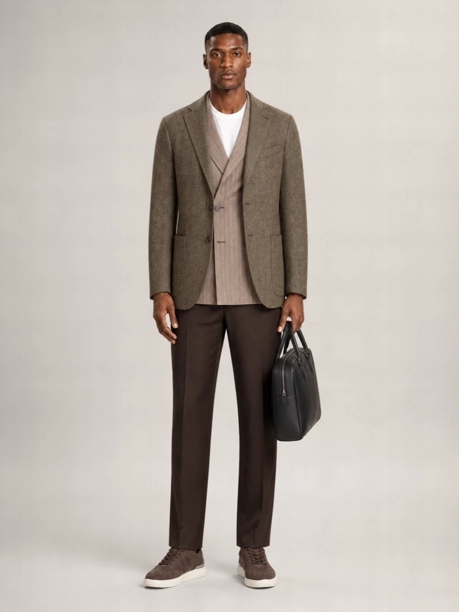 Boglioli Wool Suit Jacket