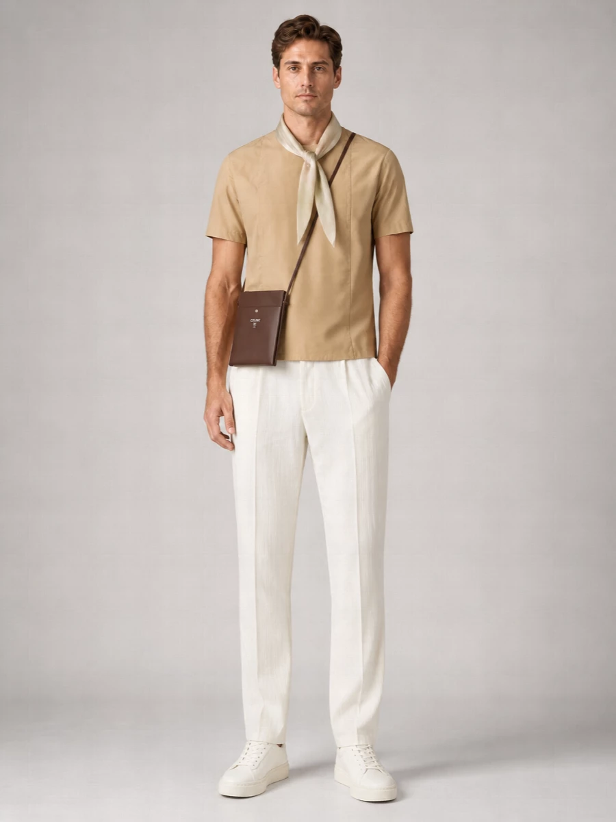 Celine Leather Crossbody Bag