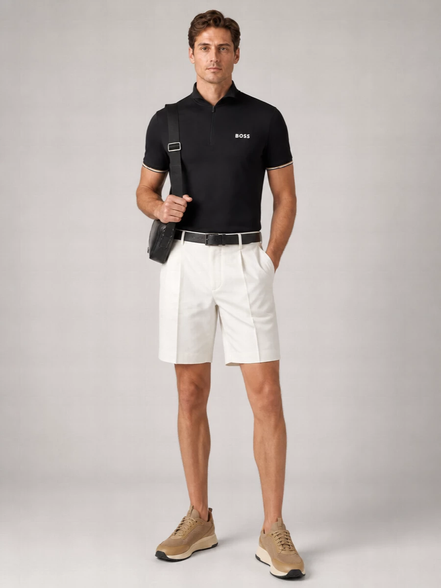 Boss Slim-Fit Technical Polo Shirt