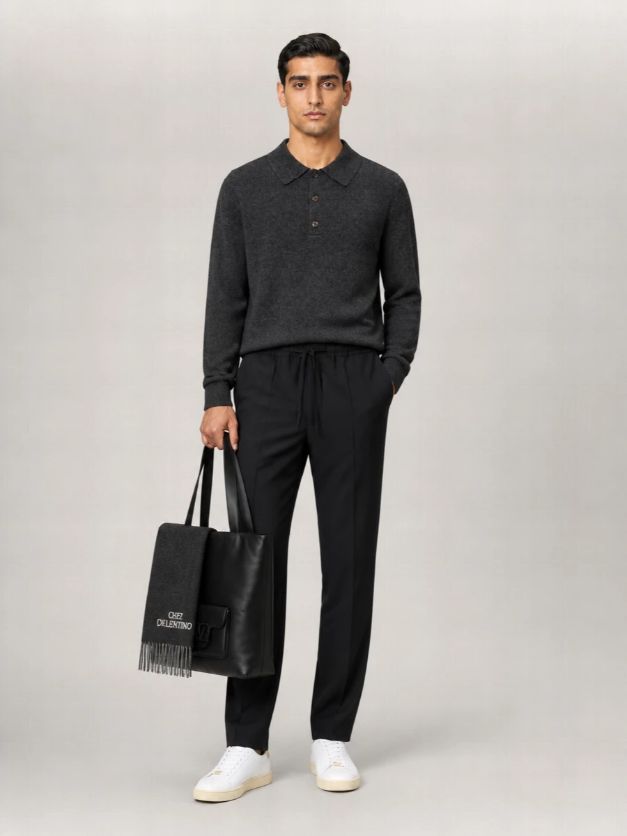 Valentino Garavani Leather Royco Low-Top Sneakers