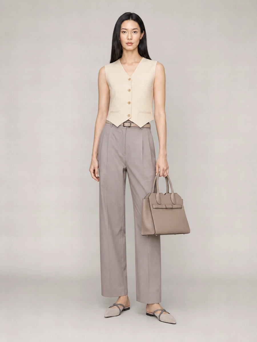 Magda Butrym Wide-Leg Suit Trousers
