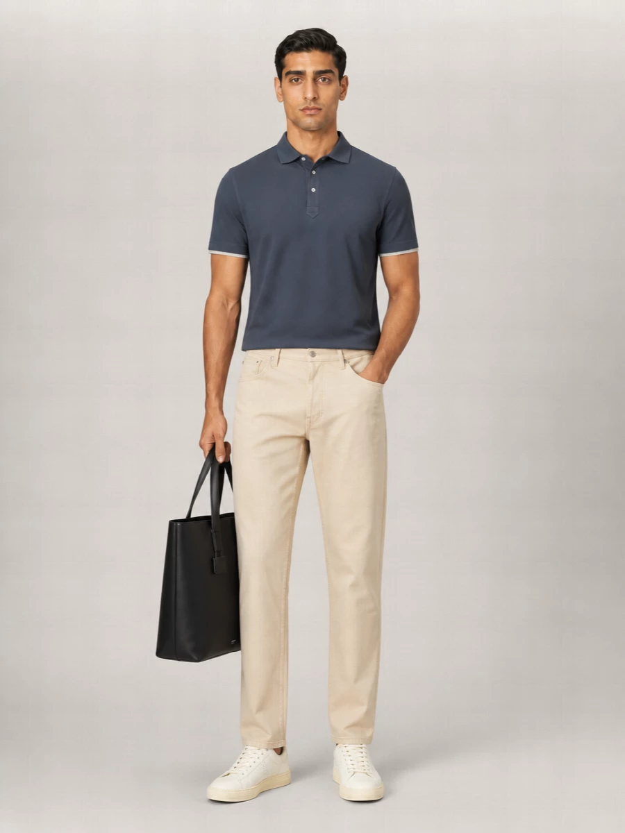 Brunello Cucinelli Cotton Short-Sleeve Polo Shirt