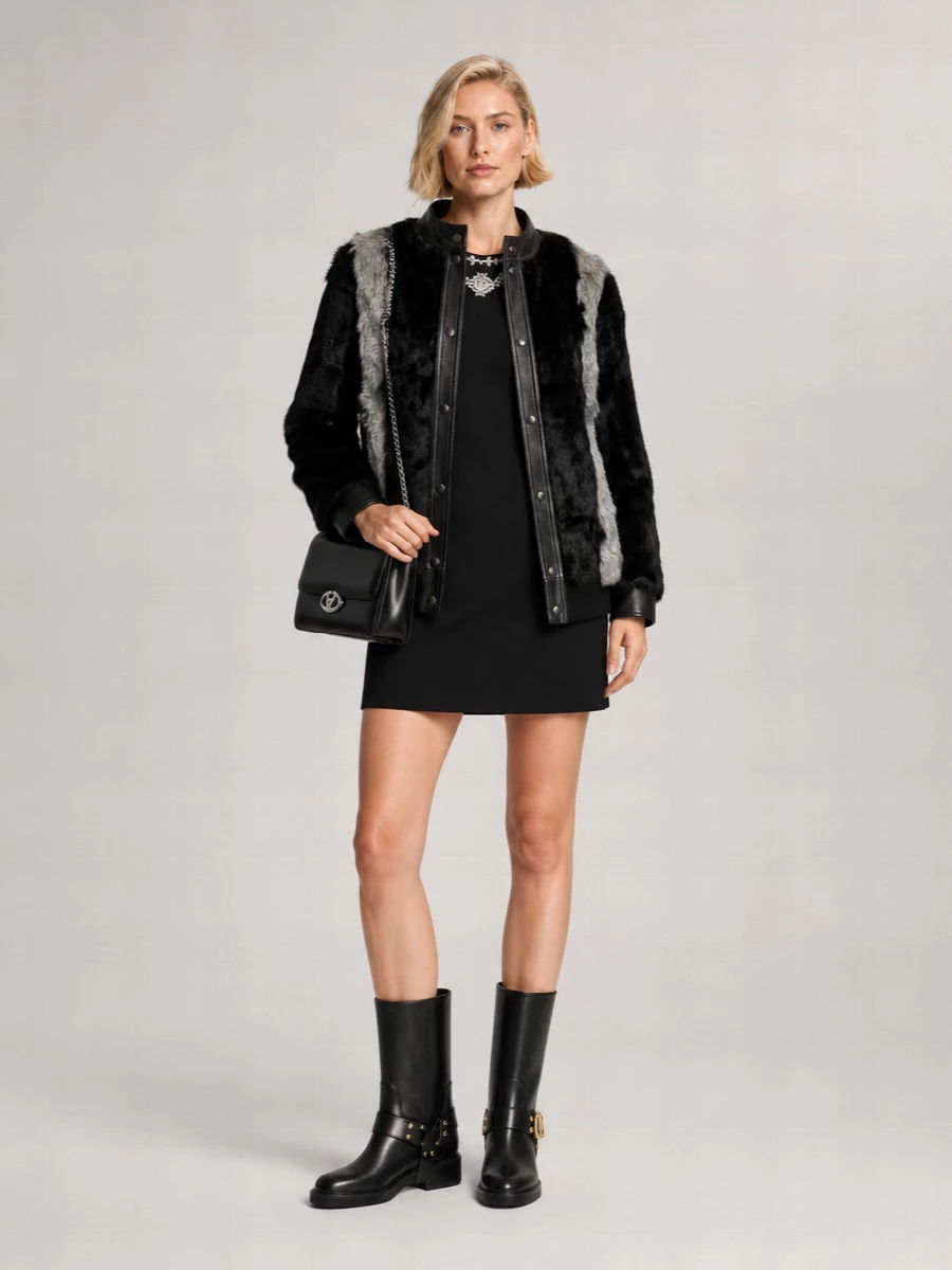 Valentino Faux Fur Jacket