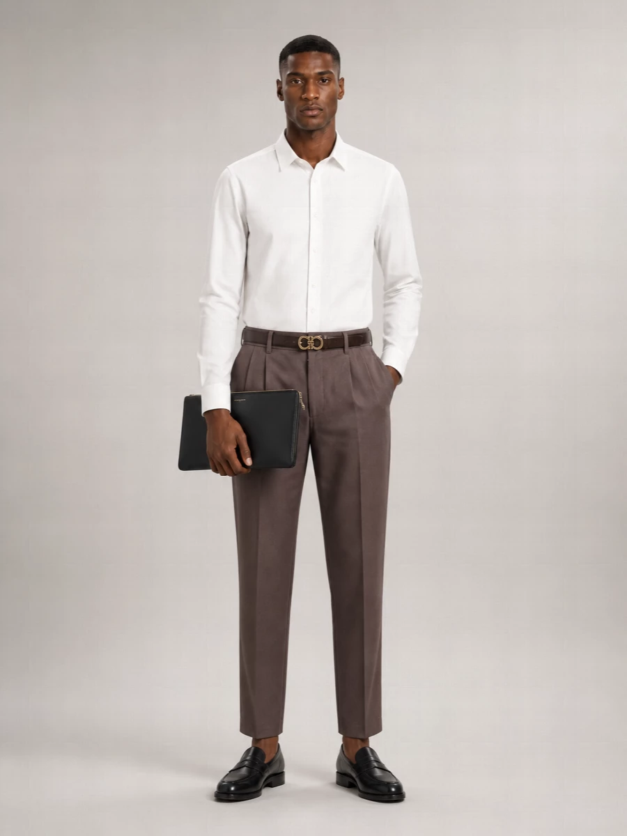 Tricker's Leather Penny Loafers