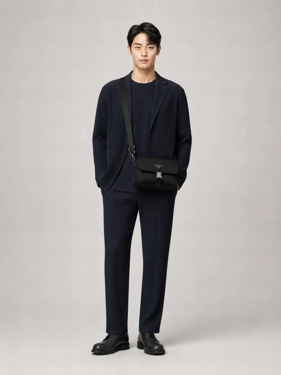 Homme Plisse Issey Miyake Pleated Jacket