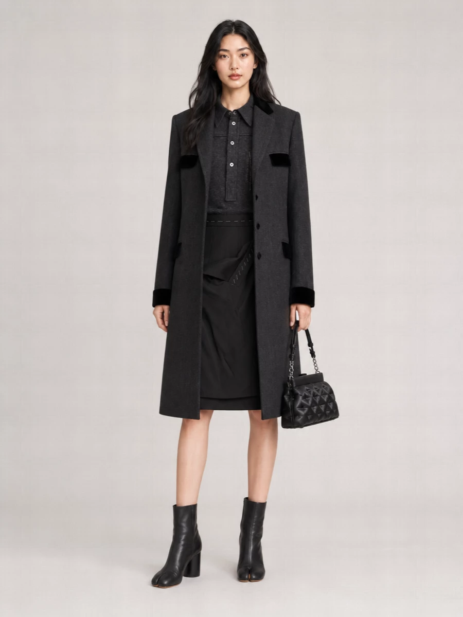 Maison Margiela Wool Single-Breasted Blazer