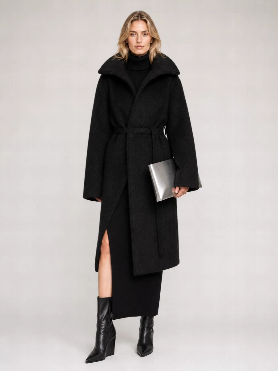 Rick Owens Belted Coat