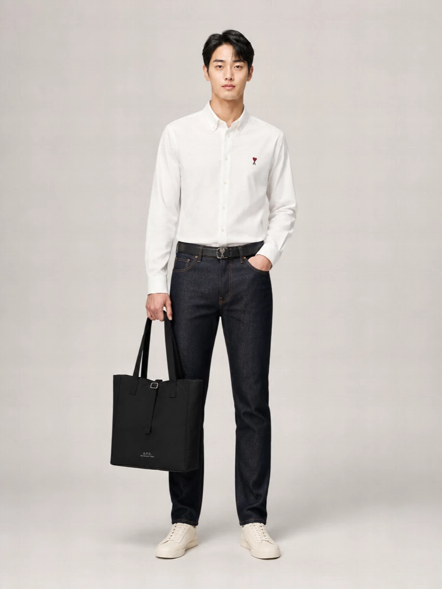 A.p.c. Canvas Tote Bag