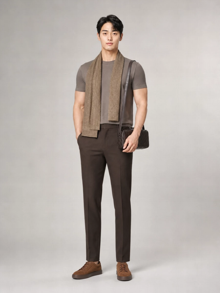Brioni Cotton Crew-Neck Short-Sleeve T-Shirt