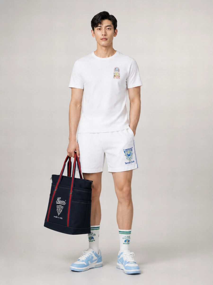 Casablanca Cotton Graphic T-Shirt