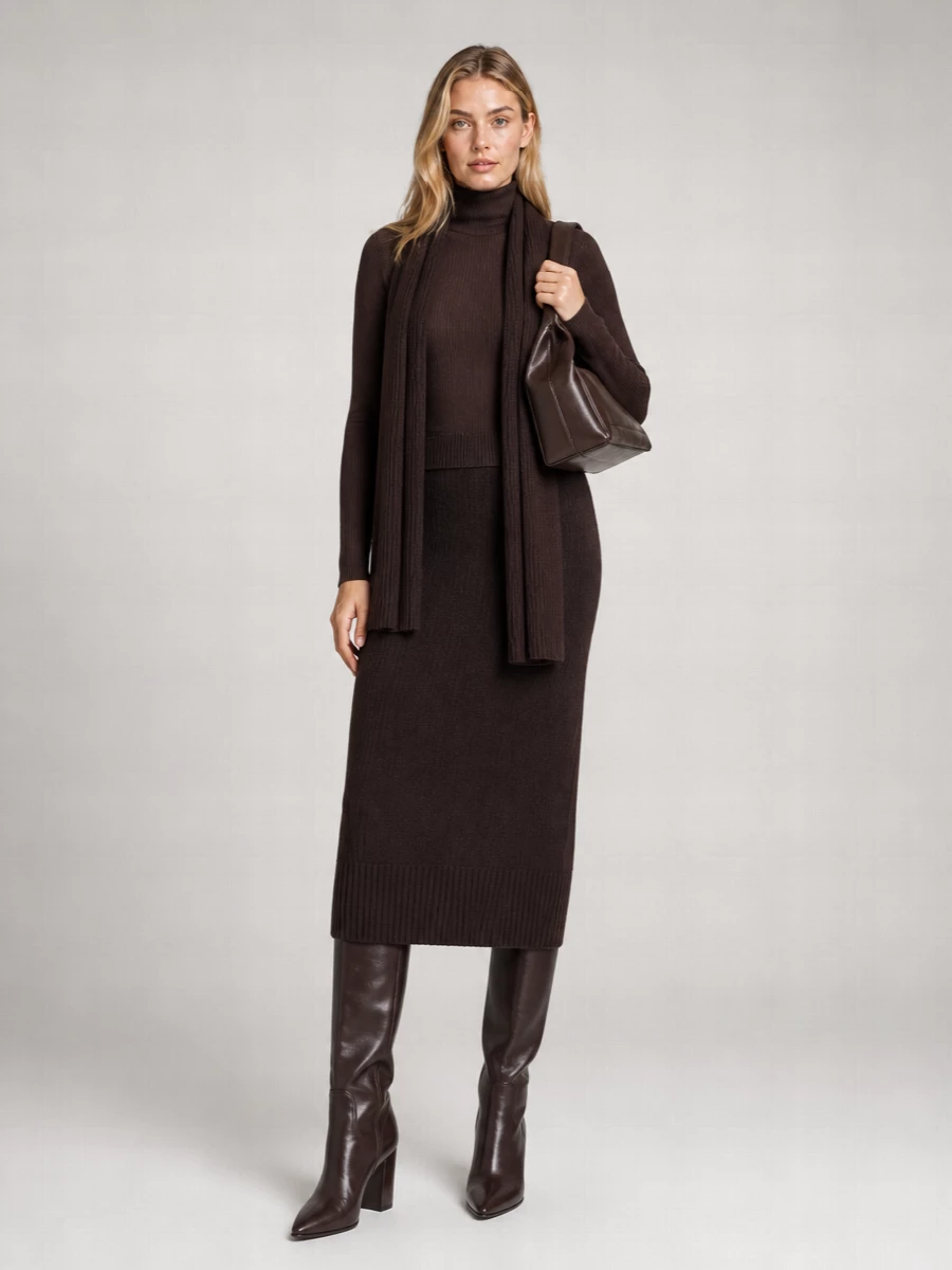 Wolford Wool Ribbed Slim-Fit Turtleneck Sweater