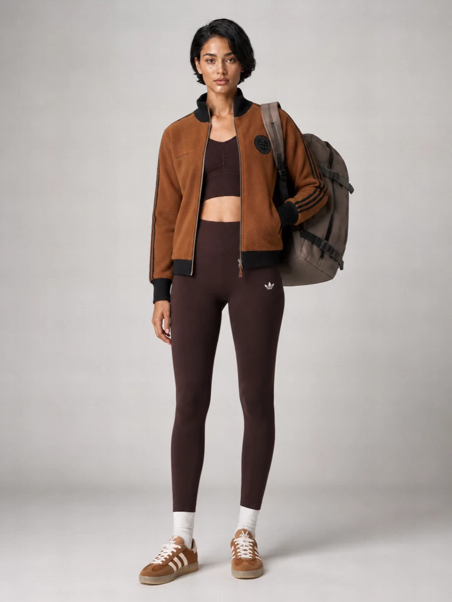Adidas wool fitted jacket