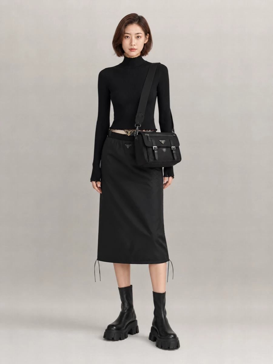 Prada Explore Medium Re-Nylon Crossbody Bag