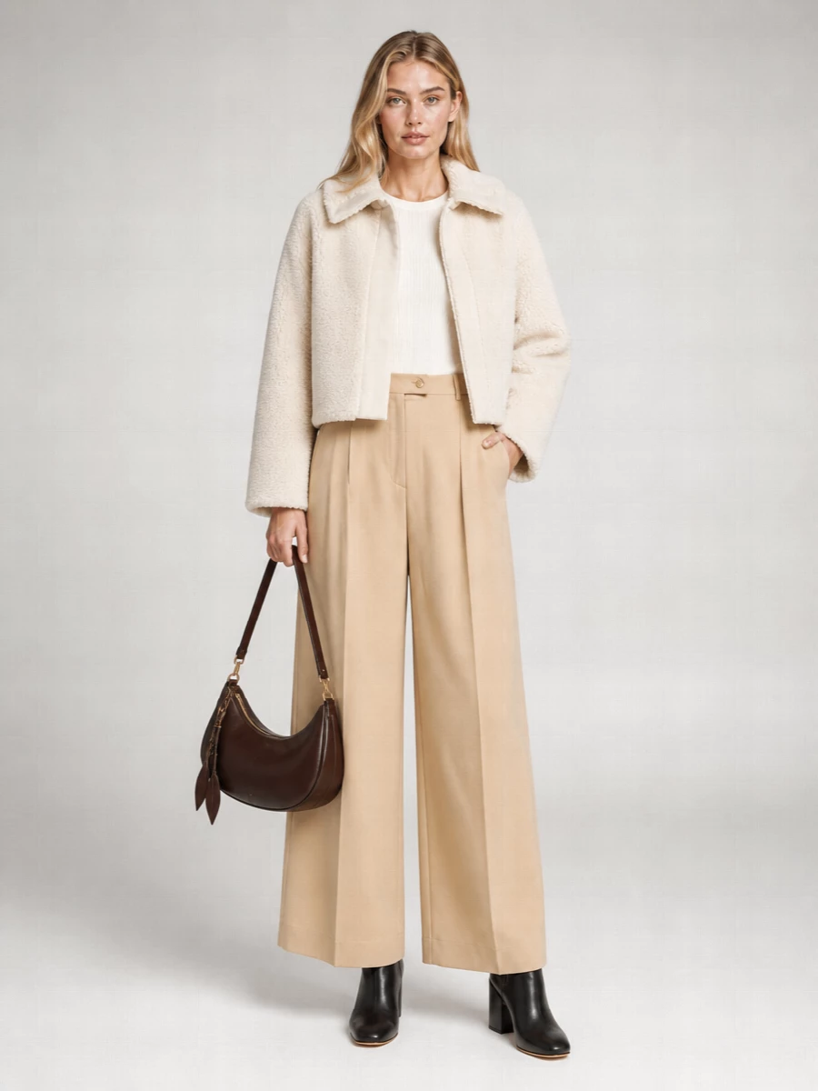 Sportmax shearling jacket