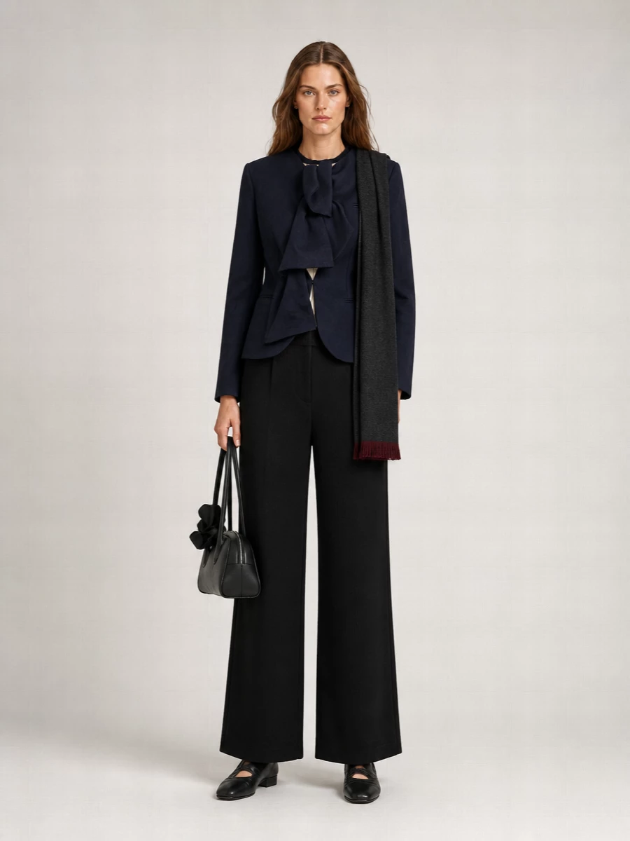 Uma Wang Linen Wool Suit Jacket