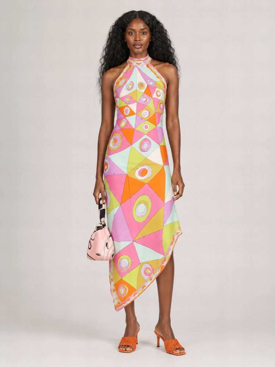 Pucci Silk Midi Dress