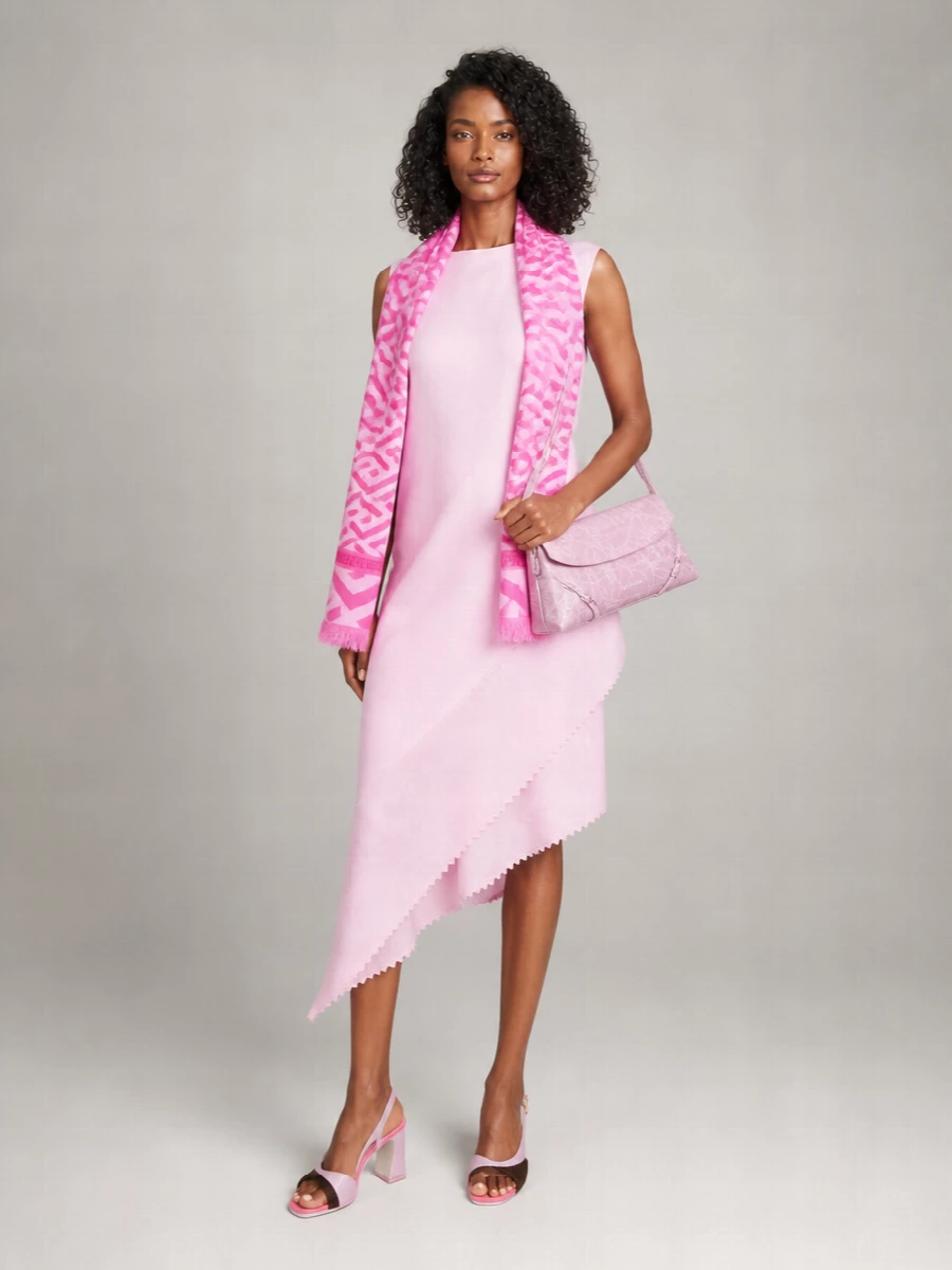 Versace Silk Modal Printed Scarf