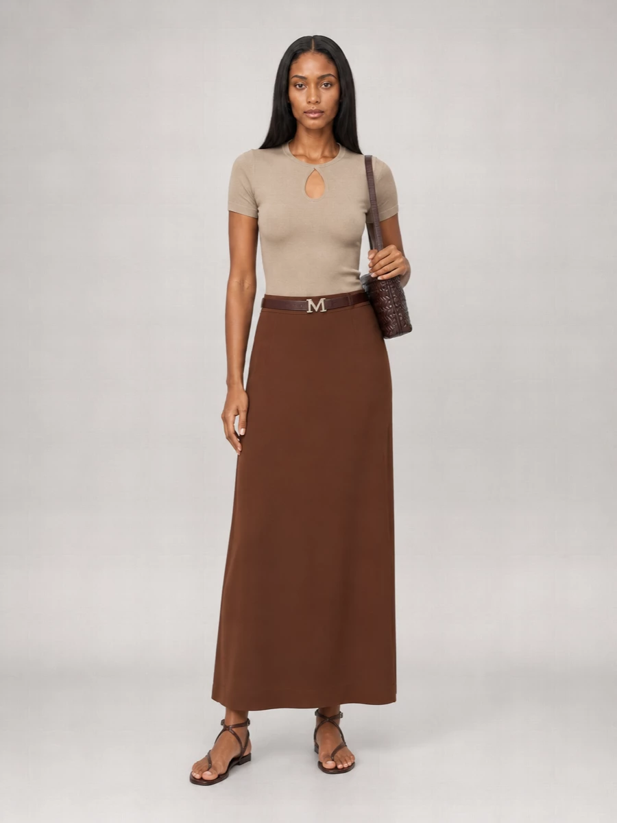 Manebi Leather Shoulder Bag