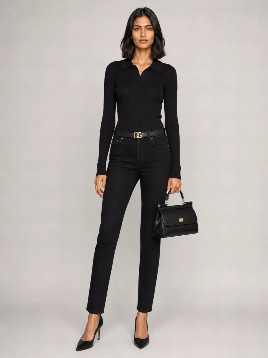 Dolce&Gabbana 5-Pocket Trousers Featuring Belt Loops