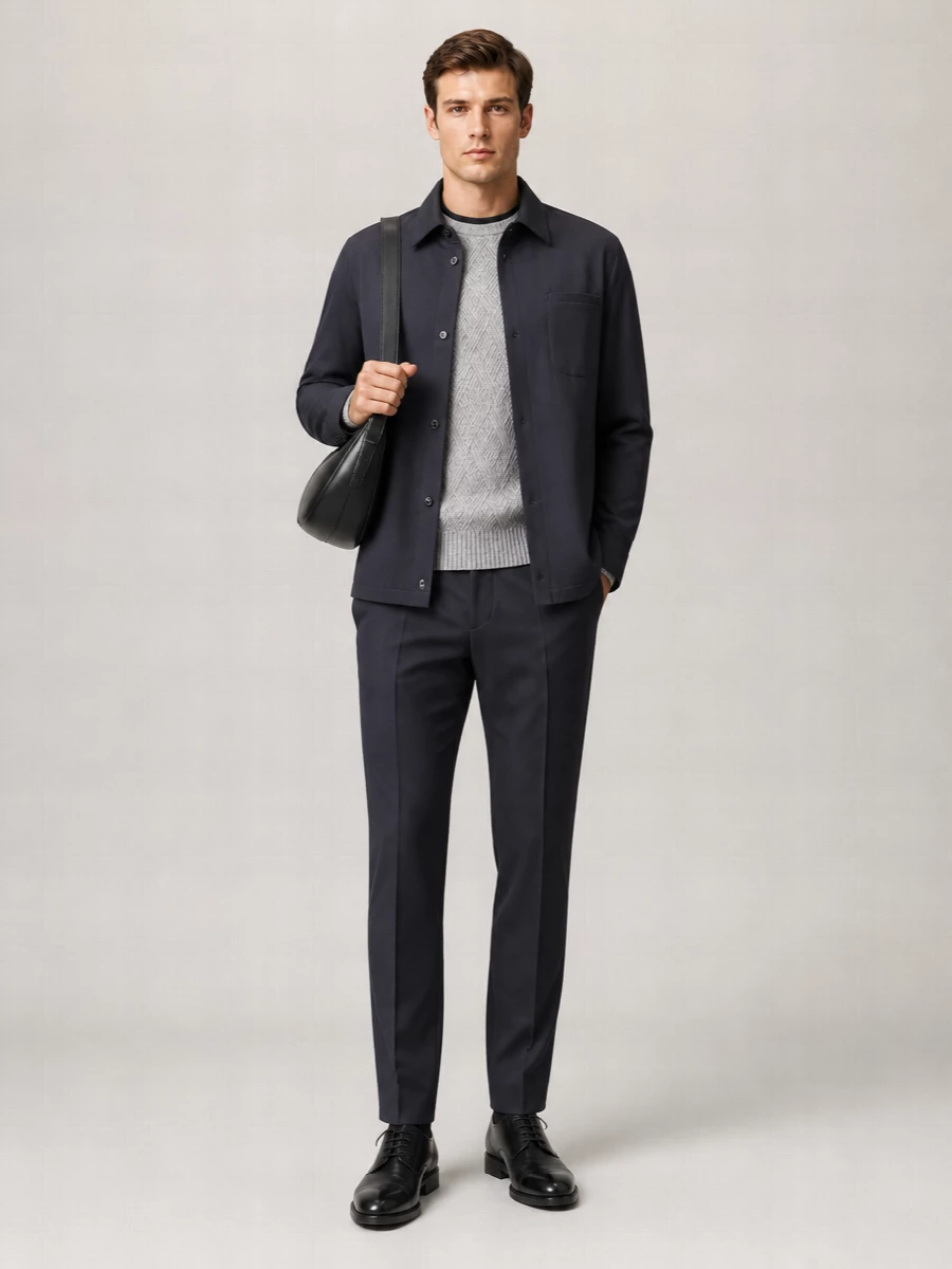 Herno Wool Shirt Jacket