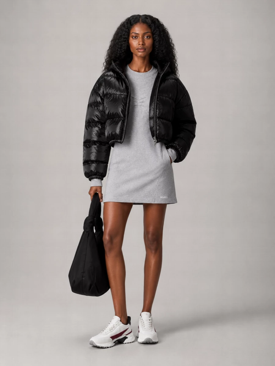 Calvin Klein shiny puffer jacket