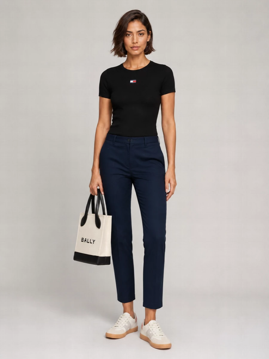 Tommy Hilfiger Ribbed Slim-Fit T-Shirt