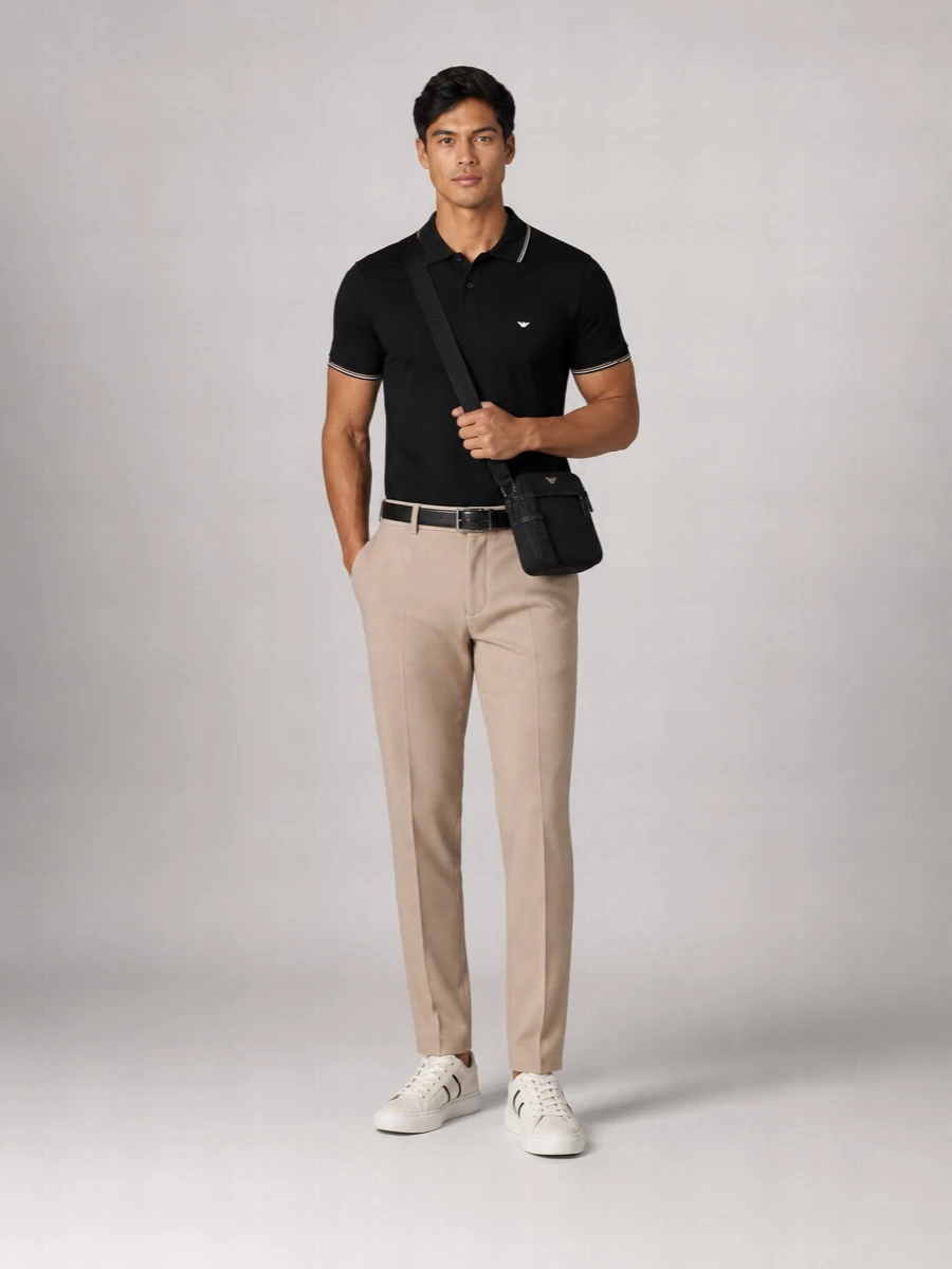 Emporio Armani Cotton Polo Shirt
