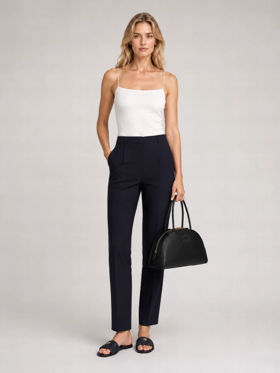 Miu Miu Beau Leather Shoulder Bag