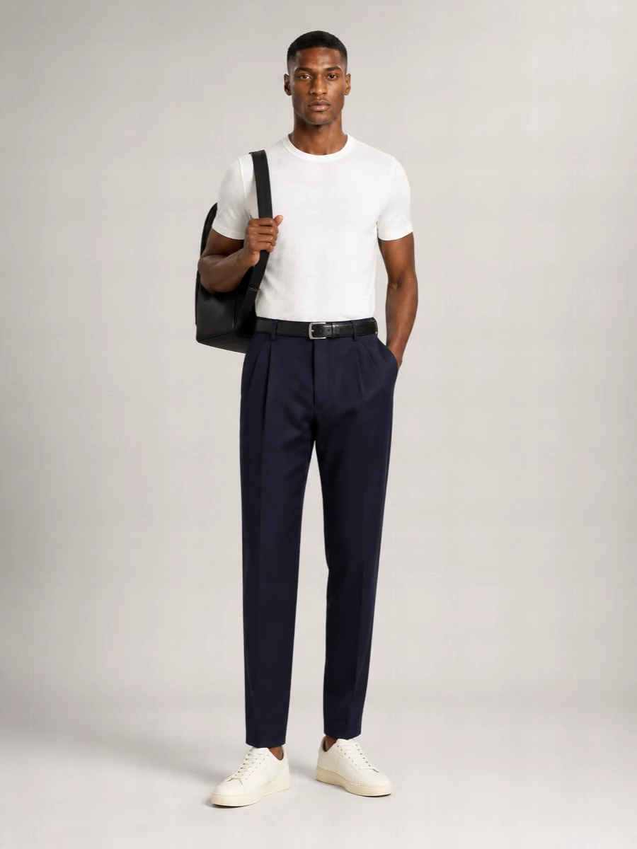 Brioni Cotton Logo Embroidery T-Shirt
