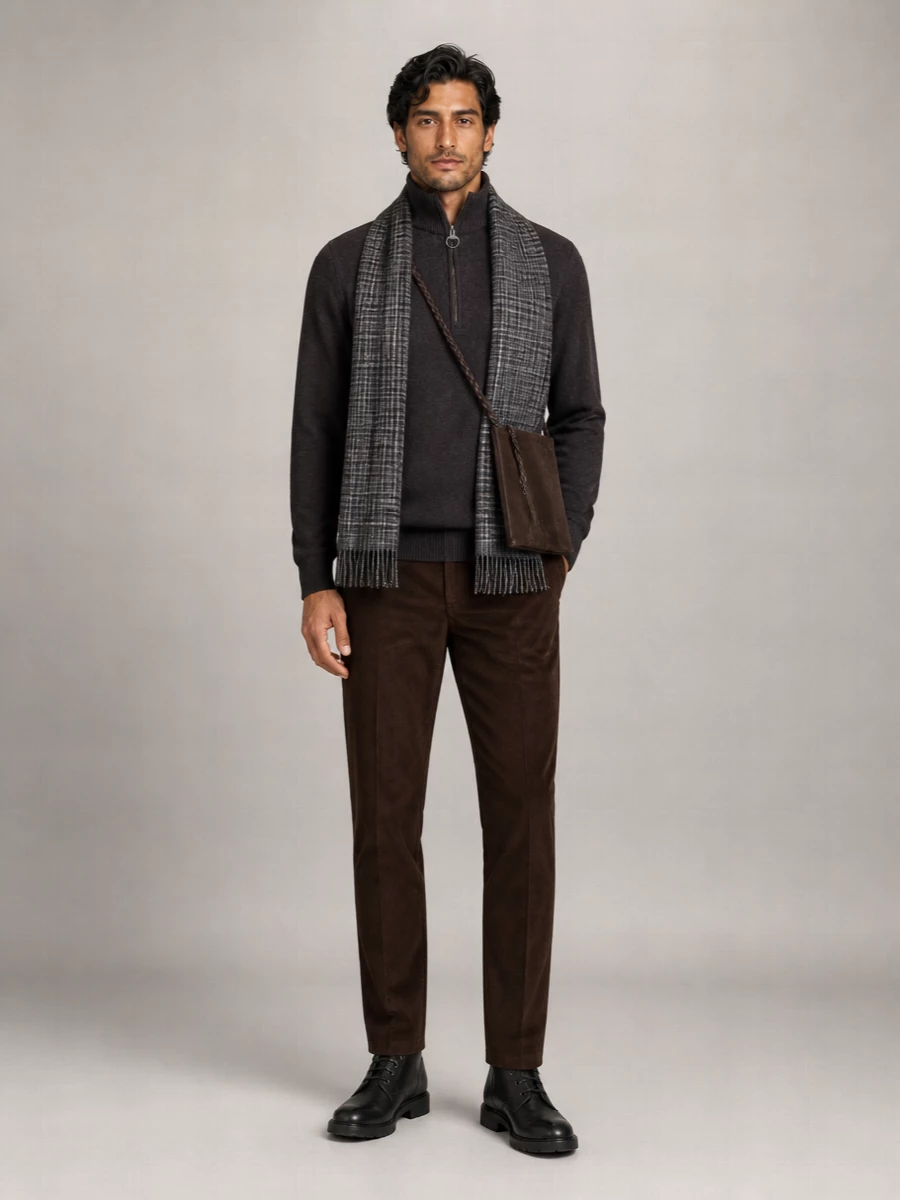 Barbour Wool Half-Zip Jumper