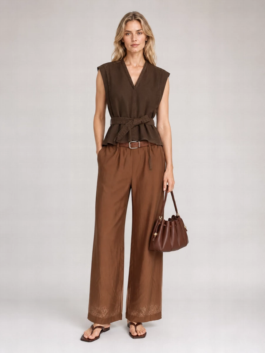 Le Sully Studio Wide-Leg Trousers