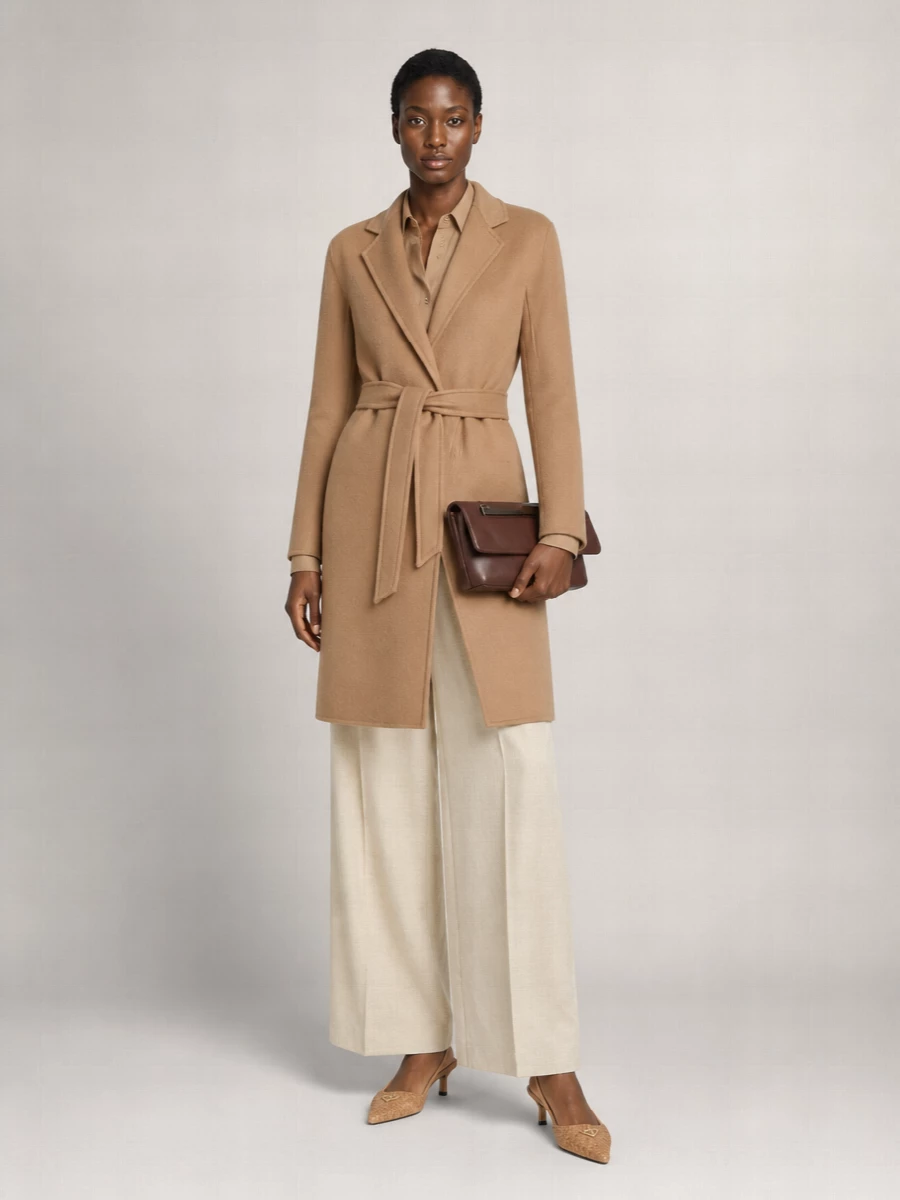 Max Mara Cashmere Wrap Coat
