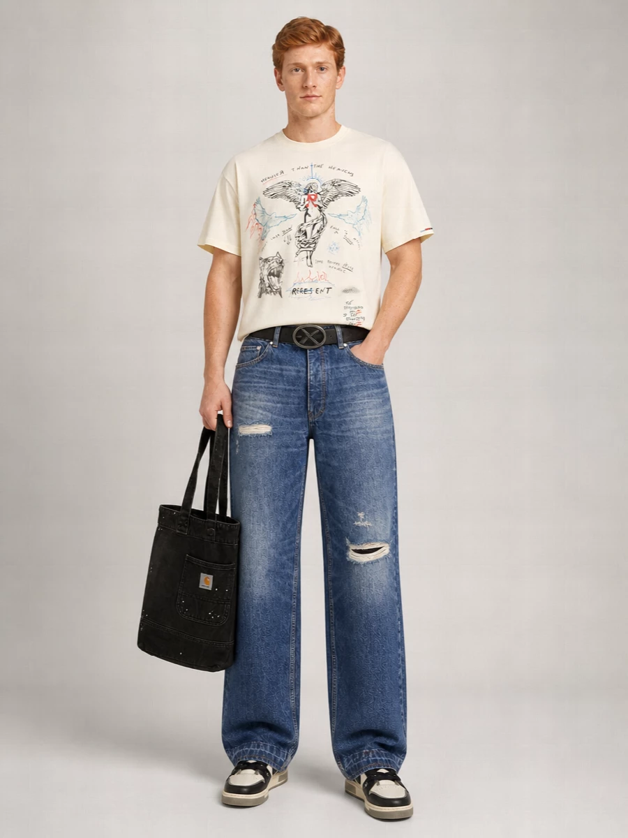 Carhartt Wip Denim Tote Bag