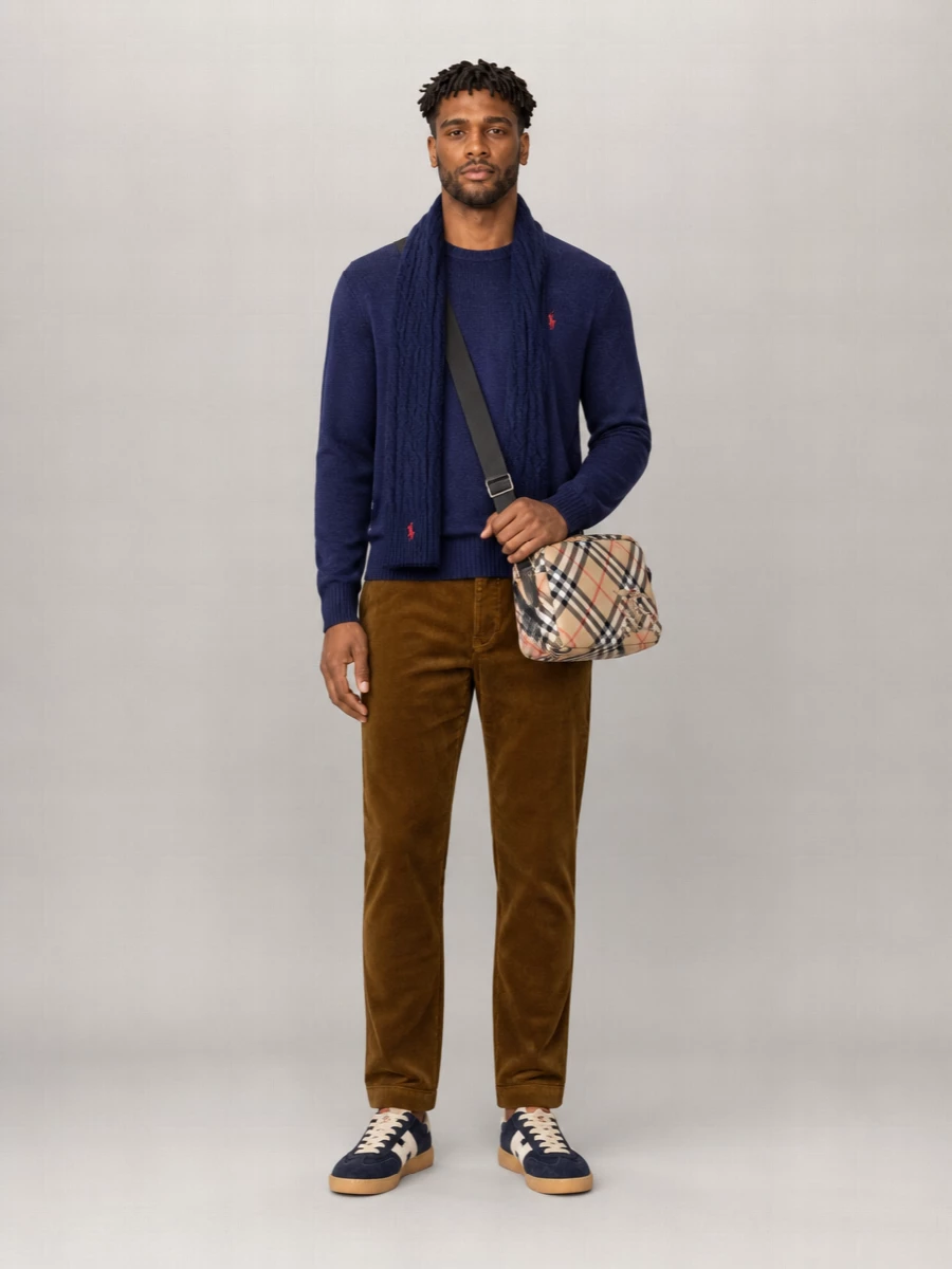 Polo Ralph Lauren Wool Alpaca Long-Sleeve Pullover