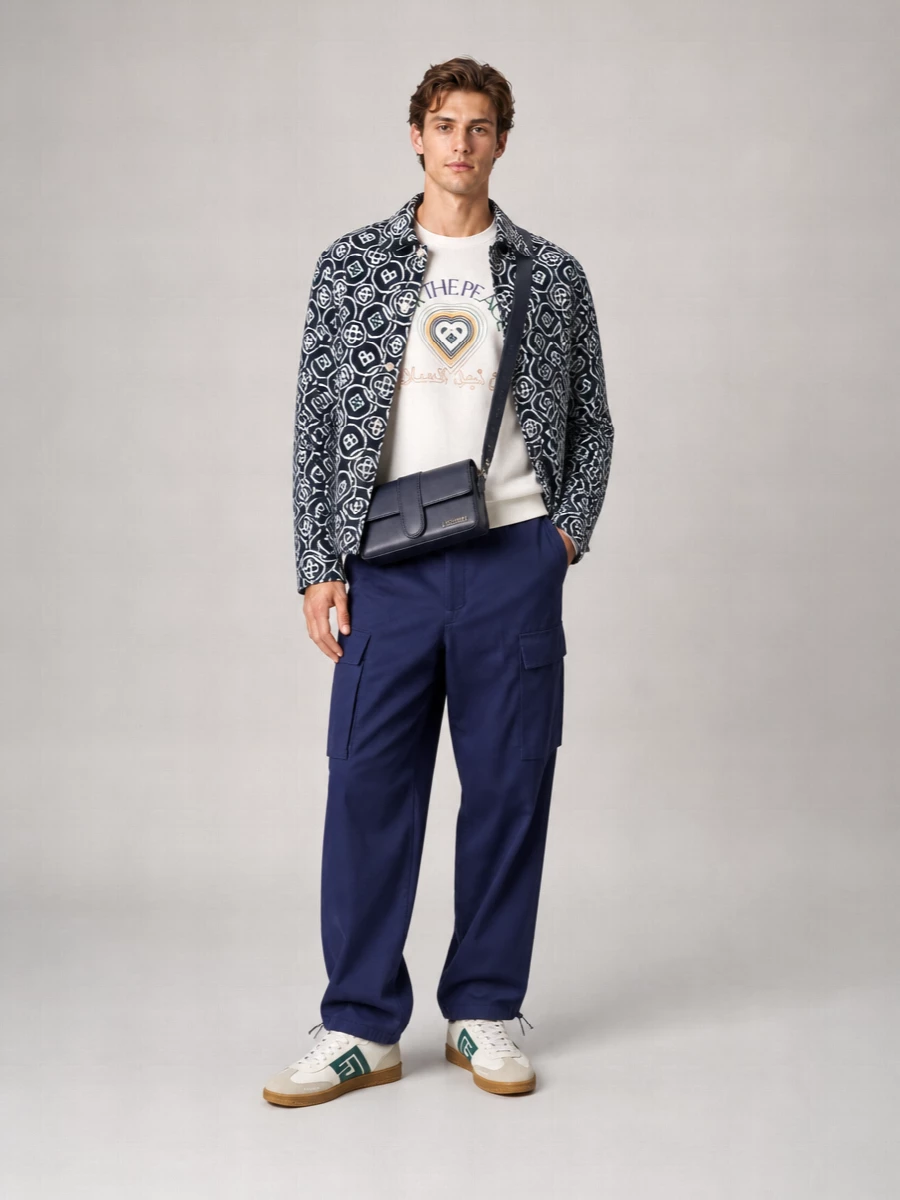 Casablanca Cotton Shirt Jacket