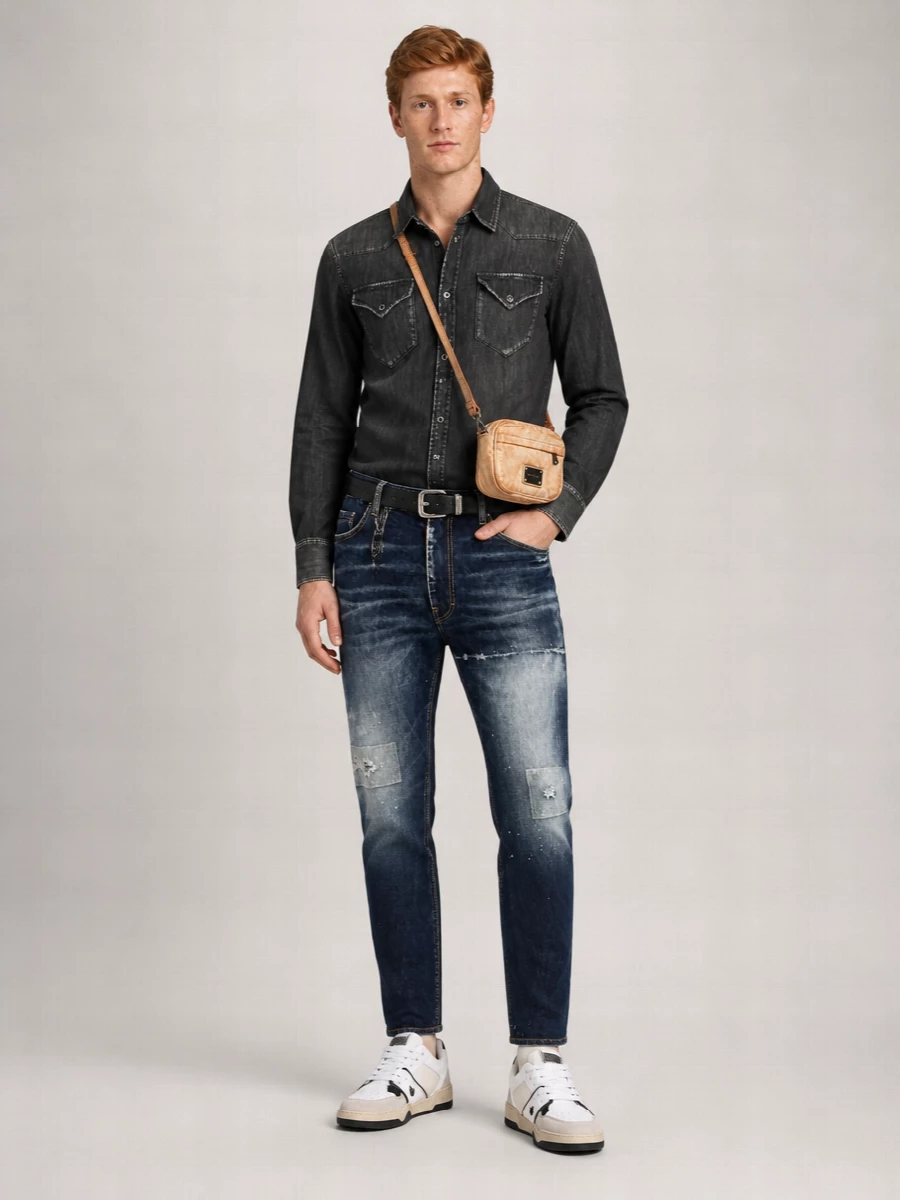 Dsquared2 Distressed Denim Jeans