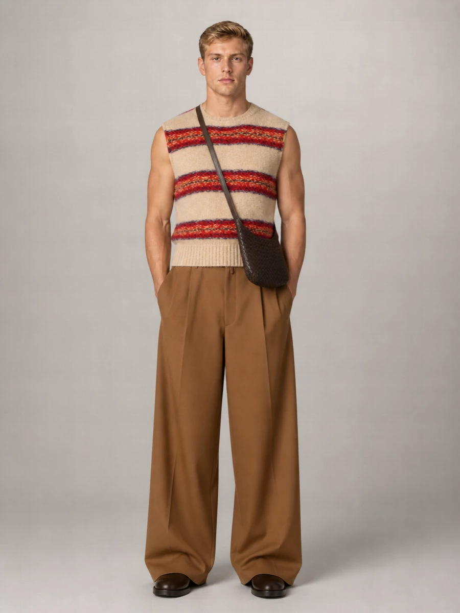 Dries Van Noten Alpaca-Blend Vest