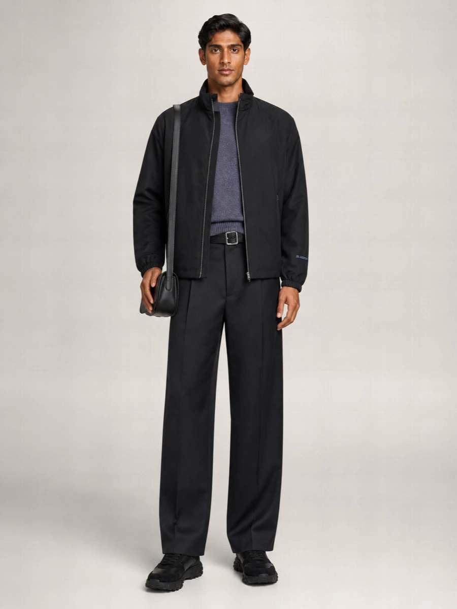 Jil Sander Logo Print Jacket