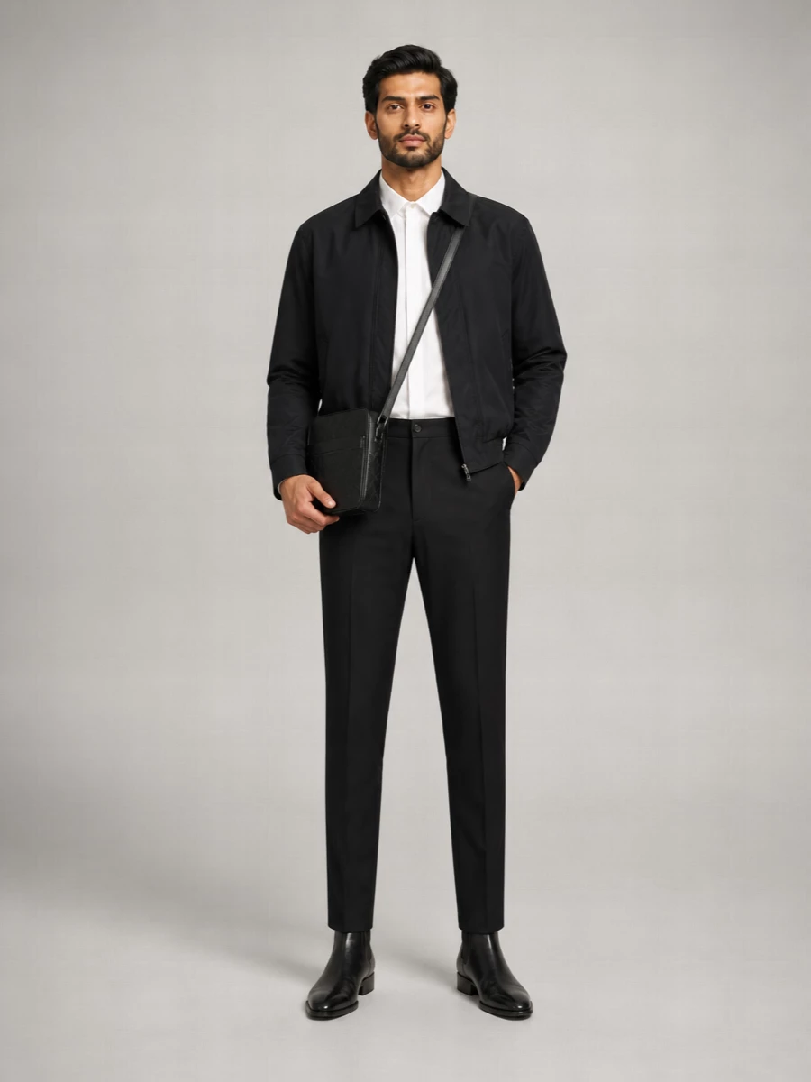 Saint Laurent Cotton Single-Breasted Jacket