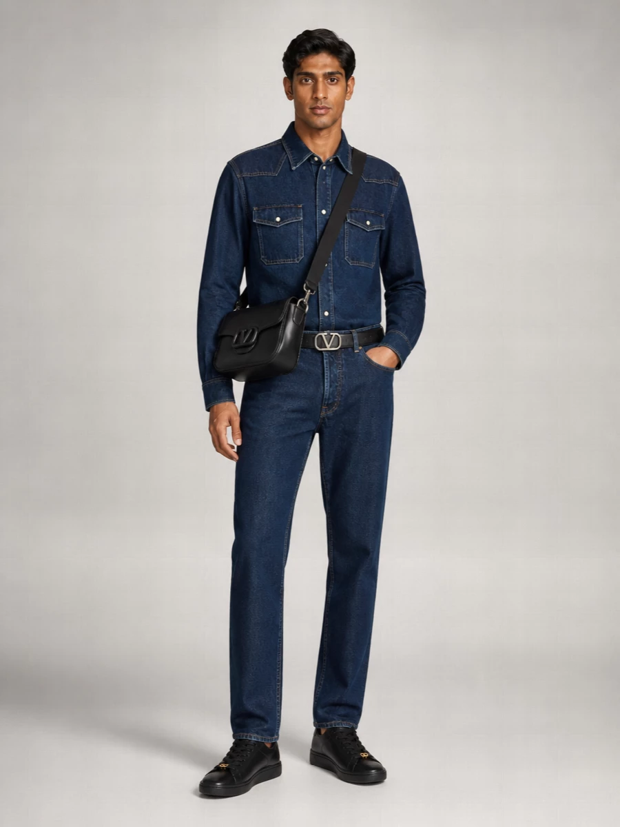 Valentino Garavani Denim Shirt