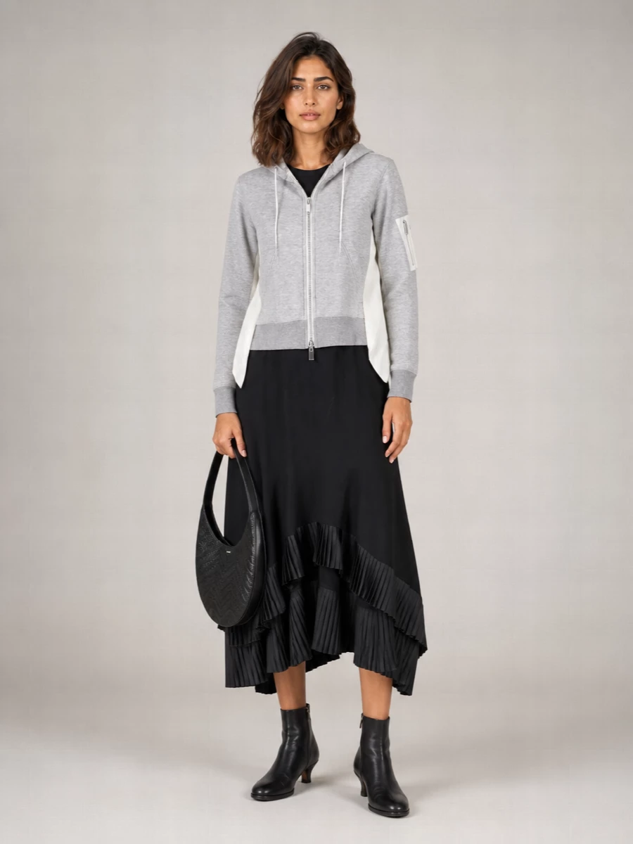 Sacai Cotton Fitted Jacket