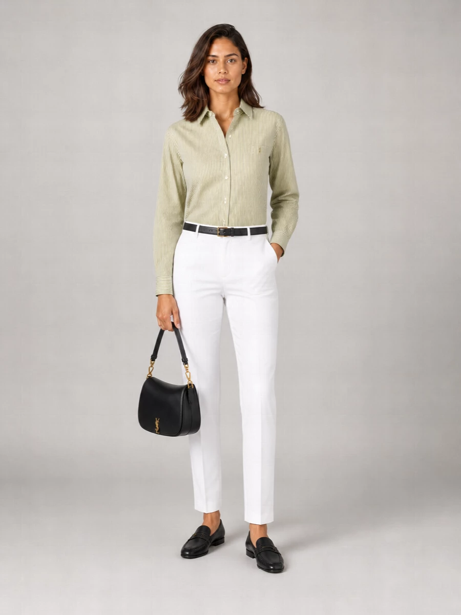 Saint Laurent cotton cassandre shirt