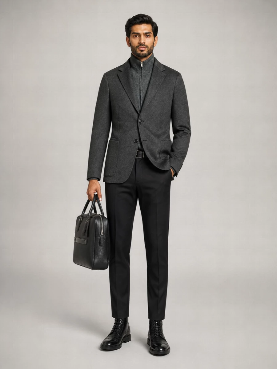 Zegna Cashmere Suit Jacket